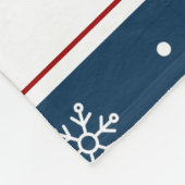 Gingerbread House Christmas Fleece Deken (Hoek)