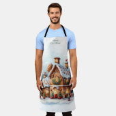 Gingerbread House Christmas Holiday Schort (Gedragen)