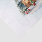 Gingerbread House Christmas Holiday Tissue Paper Tissuepapier (Detail)