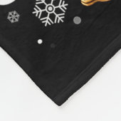 Gingerbread House Construction Crew Baking Christm Fleece Deken (Hoek)