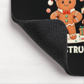 Gingerbread House Construction Crew Kids Men Women Muismat (Hoek)