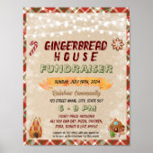 Gingerbread House Contest school sjabloon Poster (Voorkant)