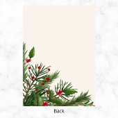 Gingerbread House Decorating Party rood en groen Kaart