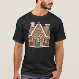 Gingerbread House Design T-shirt