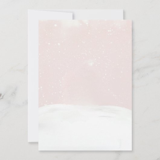 Gingerbread House Elegant kerstfeest Kaart (Achterkant)