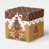 Gingerbread House geschenkdozen Bedankdoosjes (Voorkant Zijde)