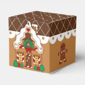 Gingerbread House geschenkdozen Bedankdoosjes (Achterkant)
