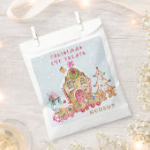 Gingerbread House Gingerbread Boy Girl Favoriete B Bedankzakje (Geknipt)