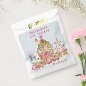 Gingerbread House Gingerbread Boy Girl Favoriete B Bedankzakje (Gezegeld)