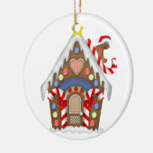 Gingerbread House  Keramisch Ornament (Links)