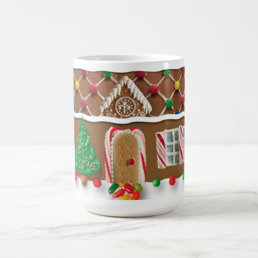 Gingerbread House Kerst Mok (Center)