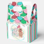 Gingerbread House Kerstfeest Favor Box Bedankdoosjes (Geopend)