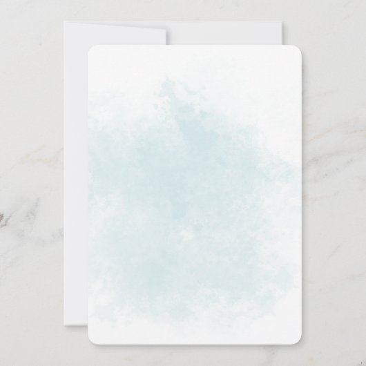 Gingerbread House Kerstfeest uitnodiging (Achterkant)