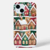 Gingerbread House Kerstmis iPhone / iPad case (Achterkant)