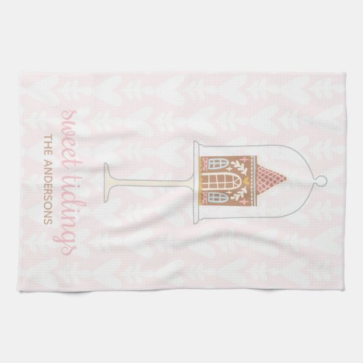 Gingerbread House Keukenhanddoeken (Horizontaal)