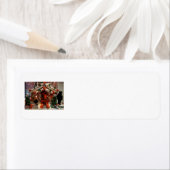 Gingerbread House Labels voor Kerstmis (Insitu)