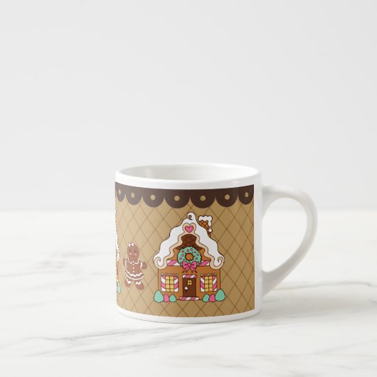 Gingerbread House Mug Espresso Kop (Rechts)