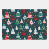 Gingerbread House Needlework Kerst Feestdagen Inpakpapier Vel (Voorkant 2)