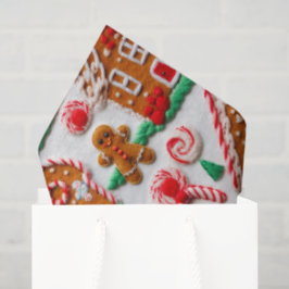 Gingerbread House Needlework Kerst Feestdagen Tissuepapier