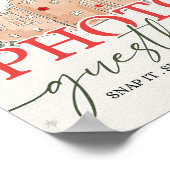 Gingerbread House Notenkraker Guest Book Tafelbord Poster (Hoek)