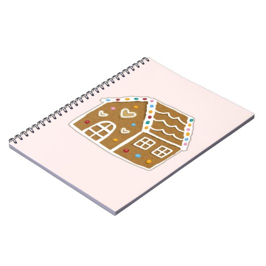 Gingerbread House Notitieboek (Linkerzijde)