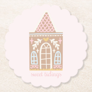 Gingerbread House Papier Onderzetter
