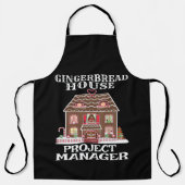 Gingerbread House Project Manager-Baker Schort (Voorkant)