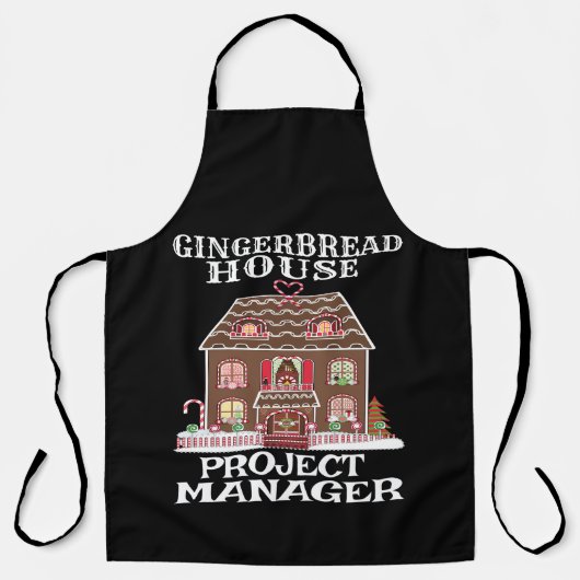 Gingerbread House Project Manager-Baker Schort (Voorkant)