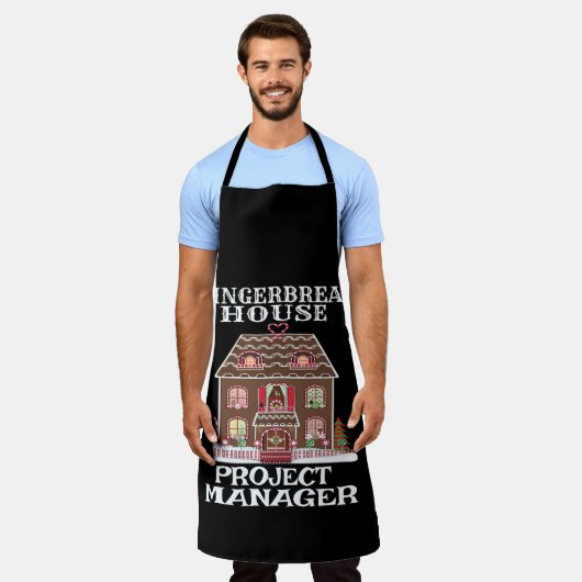 Gingerbread House Project Manager-Baker Schort (Gedragen)
