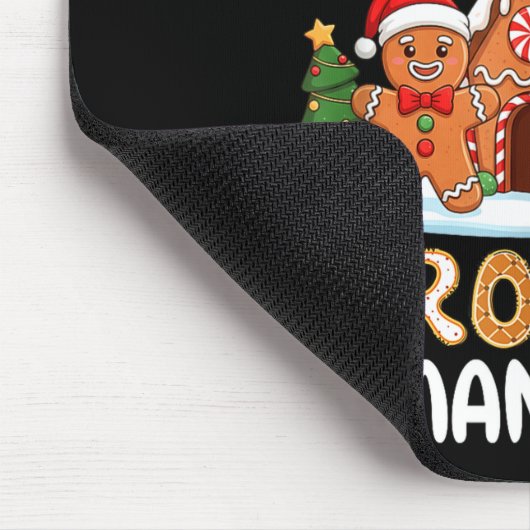 Gingerbread House Project Manager Christmas Cookie Muismat (Hoek)