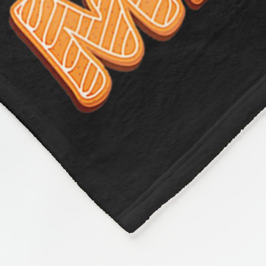 Gingerbread House Project Manager Decorating Bakin Fleece Deken (Hoek)