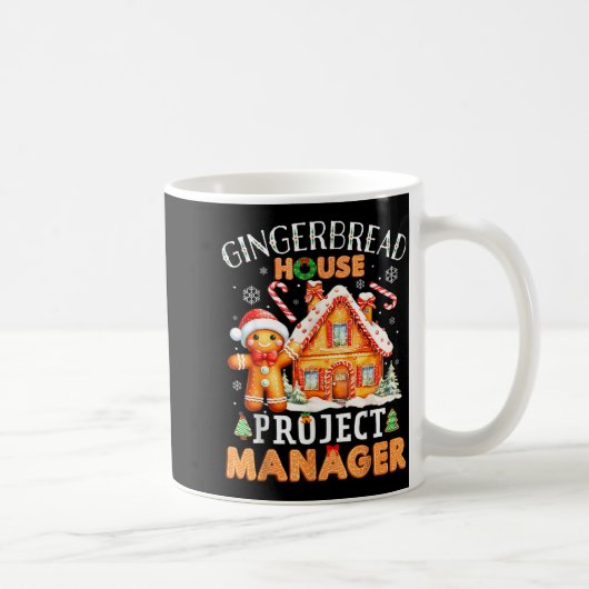 Gingerbread House Project Manager Decorating Bakin Koffiemok (Rechts)