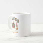 Gingerbread House Project Manager Xmas Decorating Koffiemok (Voorkant links)