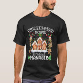Gingerbread House Projectmanager Cookie Baking XM T-shirt (Voorkant)