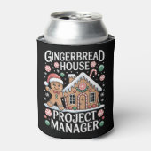 Gingerbread House Projectmanager Koekjes Bakken  Blikjeskoeler (Blikje Voorkant)
