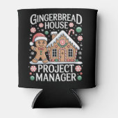 Gingerbread House Projectmanager Koekjes Bakken  Blikjeskoeler (Voorkant)