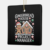 Gingerbread House Projectmanager Koekjes Bakken Keramisch Ornament (Links)