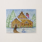 Gingerbread House Puzzel (Horizontaal)