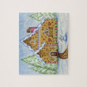 Gingerbread House Puzzel Legpuzzel (Verticaal)