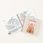 Gingerbread House Recipe Notebook Notitieboek (Binnen)