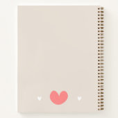 Gingerbread House Recipe Notebook Notitieboek (Achterkant)