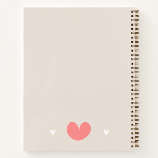 Gingerbread House Recipe Notebook Notitieboek (Achterkant)