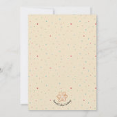 Gingerbread House Schattige Vakantie Cookie Exchan Kaart (Achterkant)