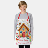 Gingerbread House Schort – Leuke vakantie bakken (Gedragen)