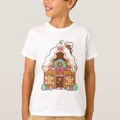 Gingerbread House T-shirt van kind (Voorkant)