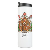 Gingerbread House Thermosbeker (Geroteerd rechts)