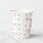 Gingerbread House Verjaardagsfeest Papieren Bekers (Voorkant)