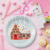 Gingerbread House Verjaardagsfeestje Bord (Feest)
