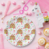 Gingerbread House – Whimsical Christmas Design Papieren Bordje (Feest)