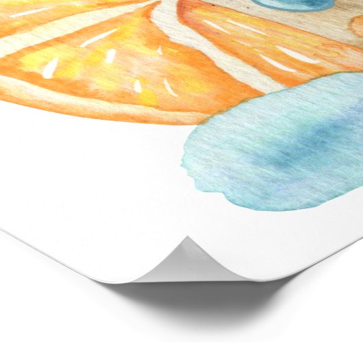 Gingerbread huis baby shower schuimplank poster (Hoek)